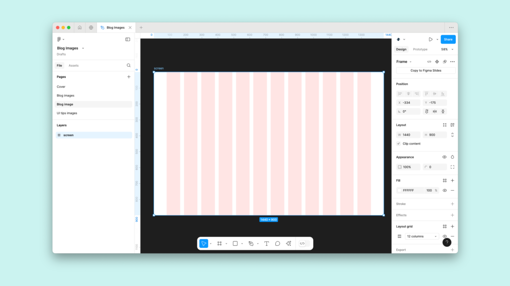 grid layout